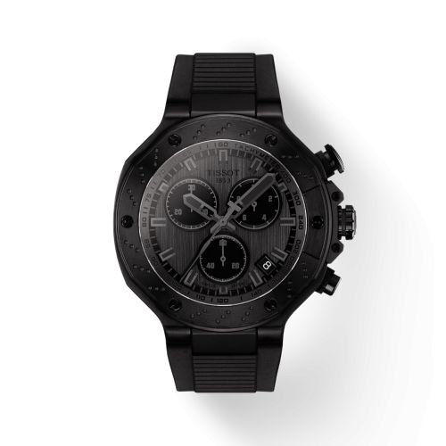 Tissot T141.417.37.061.00 : T-Race Chronograph PVD / Black / Rubber