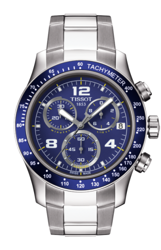 Tissot T039.417.11.047.02 : V8 Quartz Chronograph Tachymeter Blue