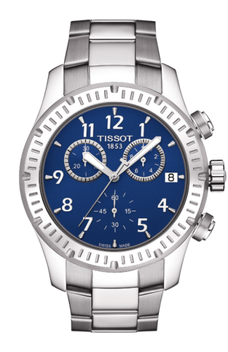 Tissot T039.417.11.047.03 : V8 Quartz Chronograph Blue