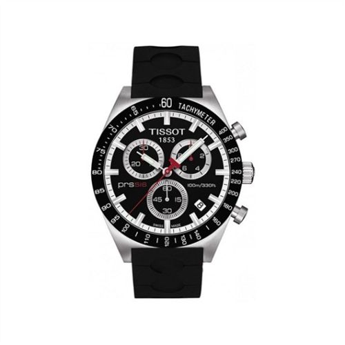 Tissot T044.417.27.051.00 : PRS 516 Quartz Chronograph Black Rubber