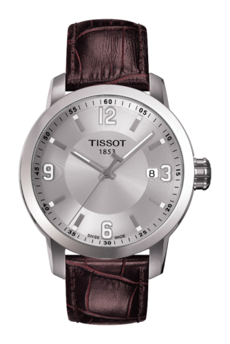 Tissot T055.410.16.037.00 : PRC 200 Quartz Silver Leather