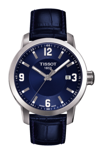 Tissot T055.410.16.047.00 : PRC 200 Quartz Blue Leather