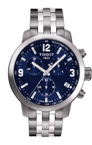 Tissot T055.417.11.047.00 : PRC 200 Quartz Chronograph Blue