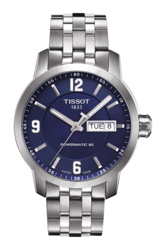 Tissot T055.430.11.047.00 : PRC 200 Automatic Stainless Steel / Blue / Bracelet