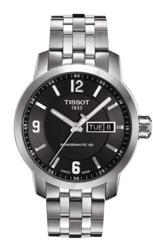 Tissot T055.430.11.057.00 : PRC 200 Automatic Stainless Steel / Black / Bracelet