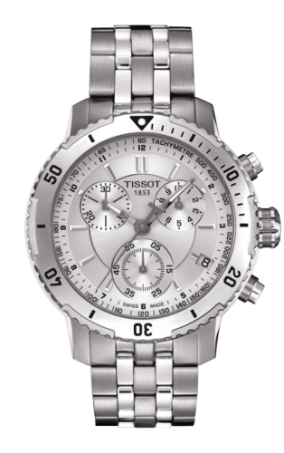 Tissot T067.417.11.031.00 : PRS 200 Quartz Chronograph Silver