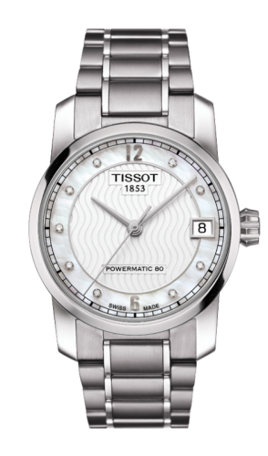 Tissot T087.207.44.116.00 : Powermatic 80 Lady Titanium / MOP
