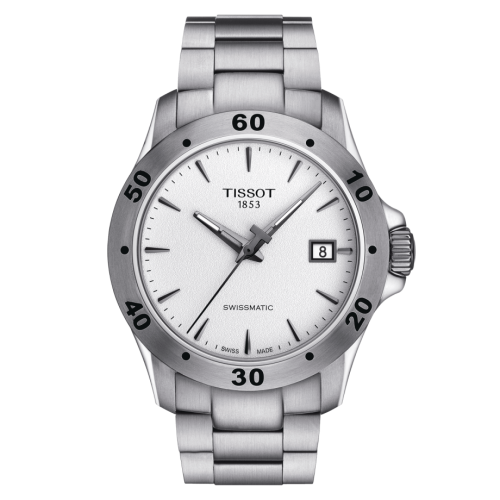 Tissot T106.407.11.031.01 : V8 Swissmatic 42.5 Stainless Steel / Silver / Bracelet
