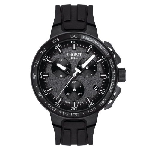 Tissot T111.417.37.441.03 : T-Race Cycling Chronograph Stainless Steel / Black