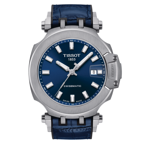 Tissot T115.407.17.041.00 : T-Race Swissmatic 45 Stainless Steel / Blue