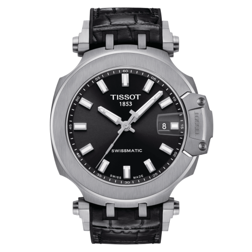 Tissot T115.407.17.051.00 : T-Race Swissmatic 45 Stainless Steel / Black
