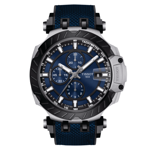 Tissot T115.427.27.041.00 : Tissot T-race Automatic Chronograph Stainless Steel / Blue