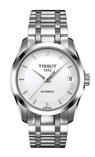 Tissot T035.207.11.011.00 : Couturier Automatic Ladies Silver