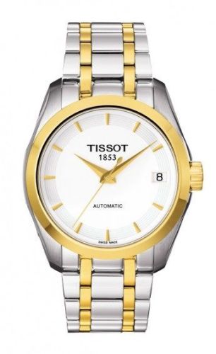 Tissot T035.207.22.011.00 : Couturier Automatic Ladies Two Tone