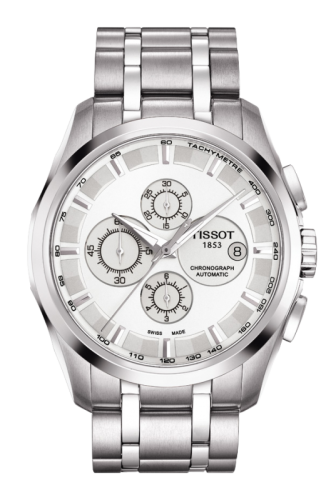 Tissot T035.627.11.031.00 : Couturier Automatic Chronograph Silver