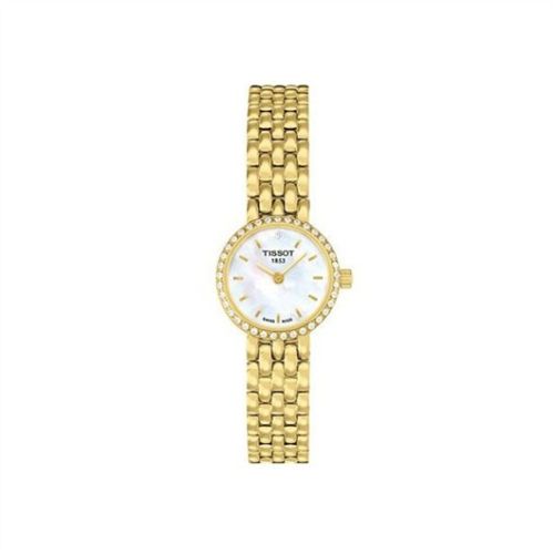 Tissot T058.009.63.116.00 : Lovely PVD Yellow Gold / Diamond / MOP / Bracelet