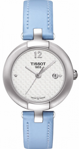 Tissot T084.210.16.017.02 : Pinky Stainless Steel / White