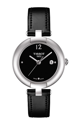 Tissot T084.210.16.057.00 : Pinky Stainless Steel / Black