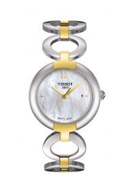 Tissot T084.210.22.117.00 : Pinky Stainless Steel / PVD Gold / MOP / Bracelet