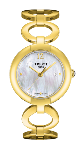 Tissot T084.210.33.117.00 : Pinky PVD Gold / MOP / Bracelet