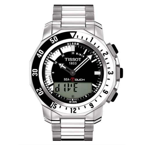 Tissot T026.420.11.051.00 : Sea-Touch Meters Black