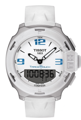 Tissot T081.420.17.017.01 : T-Race Touch Stainless Steel / White