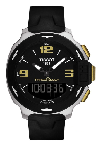 Tissot T081.420.17.057.00 : T-Race Touch Stainless Steel / Green