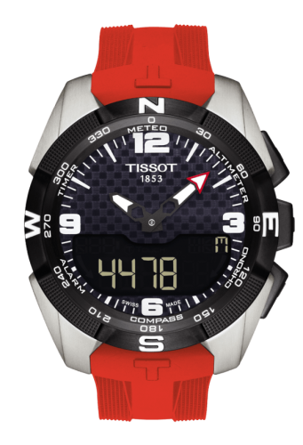 Tissot T091.420.47.057.00 : T-Touch Expert Solar Red Rubber