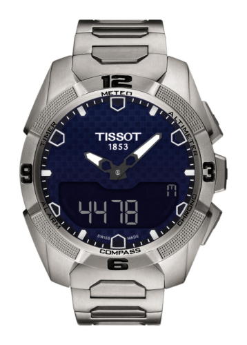 Tissot T091.420.44.041.00 : T-Touch Expert Solar Ti/Ti Blue