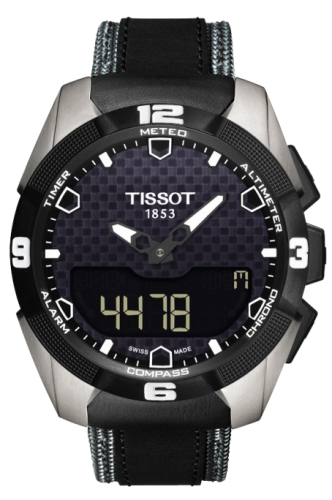 Tissot T091.420.46.051.01 : T-Touch Expert Solar Ti/ Leather Grey