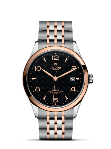 Tudor 91551-0003 : 1926 39 Stainless Steel / Rose Gold / Black