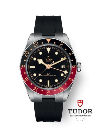 Tudor 7939G1A0NRU-0002 : Black Bay 58 GMT Stainless Steel / Black / Rubber