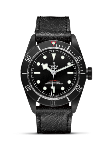 Tudor 79230DK-0007 : Heritage Black Bay Black Dark / Strap