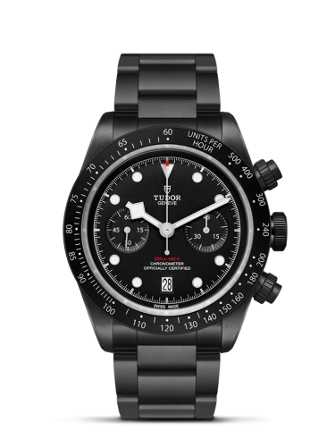 Tudor 79360DK-0001 : Heritage Black Bay Chronograph Dark / Black / Bracelet