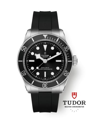Tudor 7941A1A0NU-0002 : Black Bay Master Chronometer Stainless Steel - Black / Black / Rubber