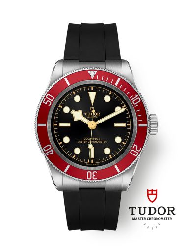Tudor 7941A1A0RU-0002 : Black Bay Master Chronometer Stainless Steel - Burgundy / Black / Rubber