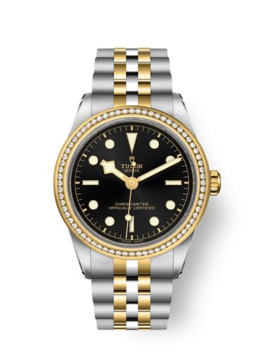 Tudor 79673-0001 : Black Bay 39 S&G - Diamond / Black / Bracelet