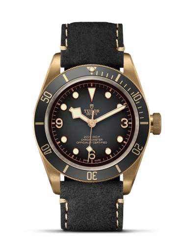 Tudor 79250BA-0001 : Heritage Black Bay Bronze / Slate / Leather
