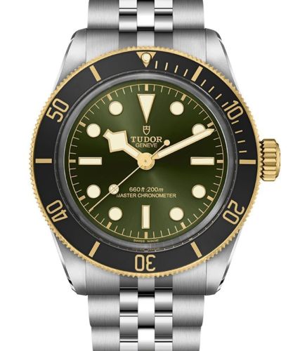 Tudor M7941A1A3NU-0003 : Black Bay Master Chronometer Stainless Steel - Yellow Gold / Harrods 175