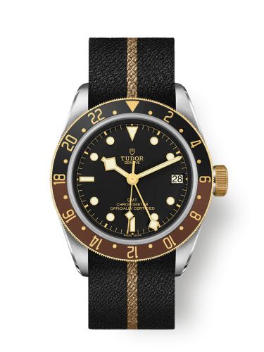 Tudor 79833MN-0004 : Black Bay GMT S&G / Black / Fabric