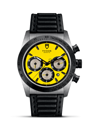 Tudor 42010N-0002 : Fastrider Chrono Yellow / Leather