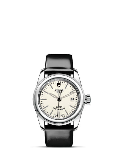 Tudor 51000-0029 : Glamour Date 26 Stainless Steel / Opaline / Strap