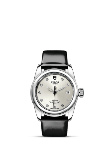 Tudor 51000-0019 : Glamour Date 26 Stainless Steel / Silver-Diamond / Strap