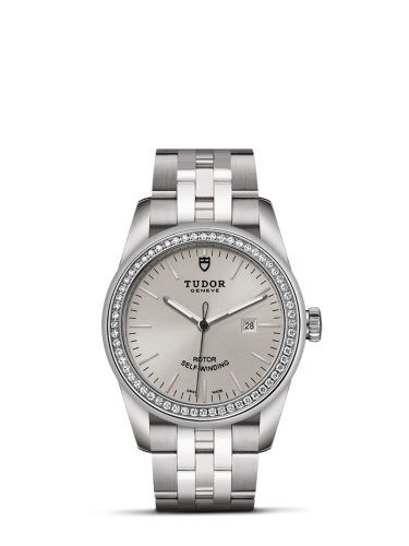 Tudor 53020-0004 : Glamour Date 31 Stainless Steel / Diamond / Silver / Bracelet