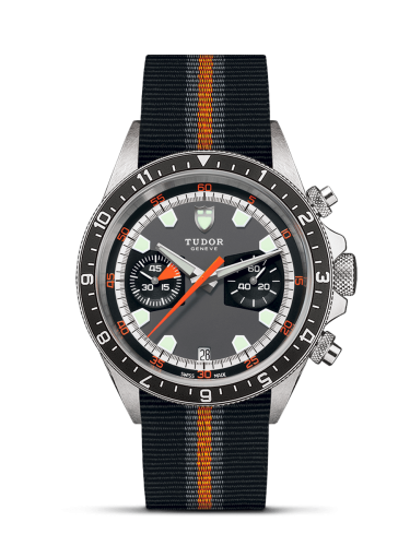 Tudor 70330N-0004 : Heritage Chrono Grey / Fabric