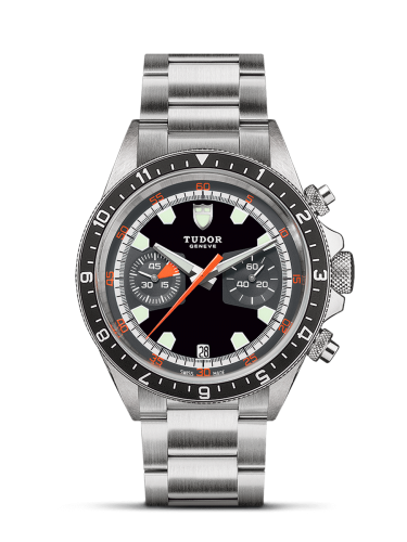 Tudor 70330N-0005 : Heritage Chrono Black / Bracelet