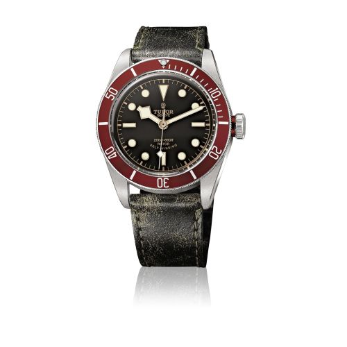 Tudor 79220R-0002 : Black Bay Red / Strap