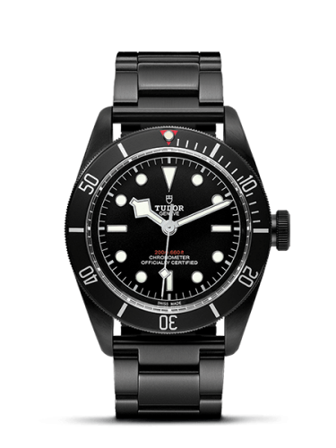 Tudor 79230DK-0001 : Heritage Black Bay Black Dark / Straight End Bracelet