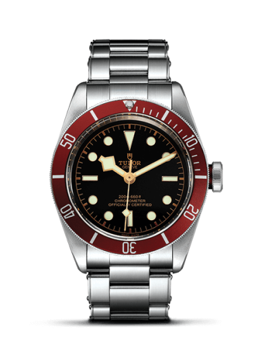 Tudor 79230R-0001 : Heritage Black Bay Red Manufacture / Bracelet