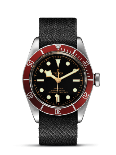 Tudor 79230R-0010 : Heritage Black Bay Red Manufacture / Black Fabric